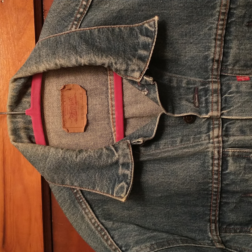 Vintage Levi's "Type III" 70506 0214 Red Tab Trucker Jacket - Picture 2 of 7